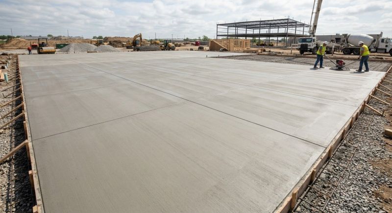 Commercial Slab Installation in Staten Island, NY